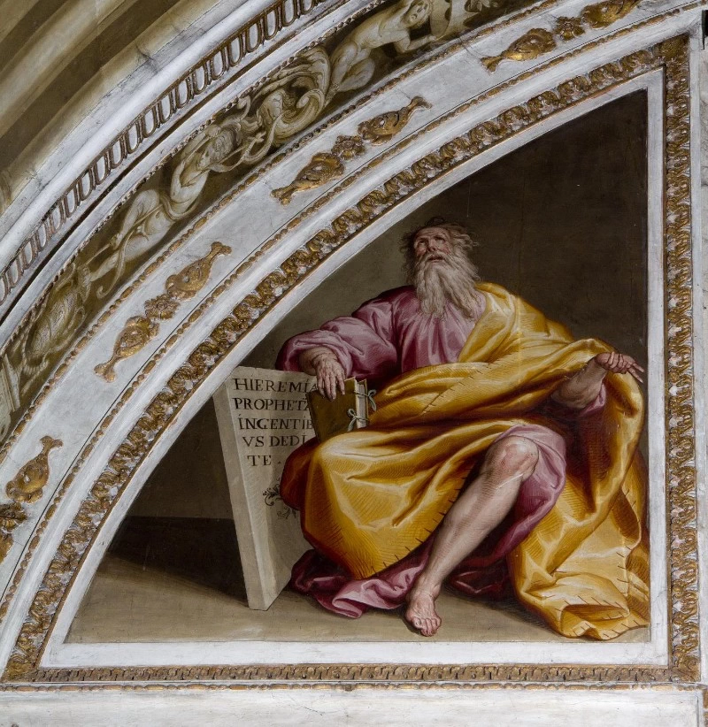 Gian Giacomo Barbelli - Geremia, chiesa di San Giovanni della Carità, Crema